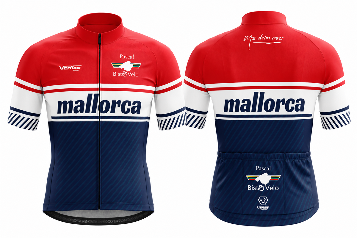 Maillot Cycliste Officiel Bistro Velo Classic -Mallorca